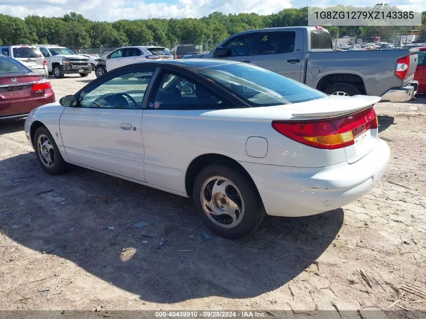 1999 Saturn Sc2 VIN: 1G8ZG1279XZ143385 Lot: 40439910