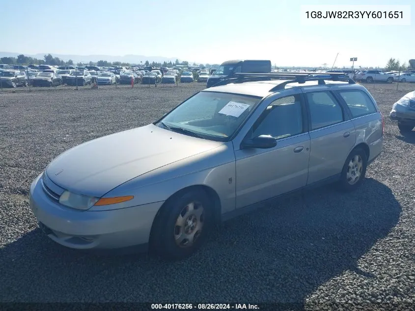 1G8JW82R3YY601651 2000 Saturn Lw2