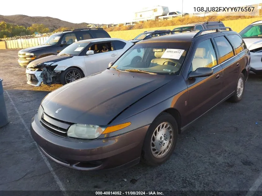 2000 Saturn Lw1 VIN: 1G8JU82FXYY676567 Lot: 40814052