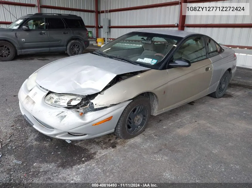 2001 Saturn Sc2 VIN: 1G8ZY12771Z272424 Lot: 40816493