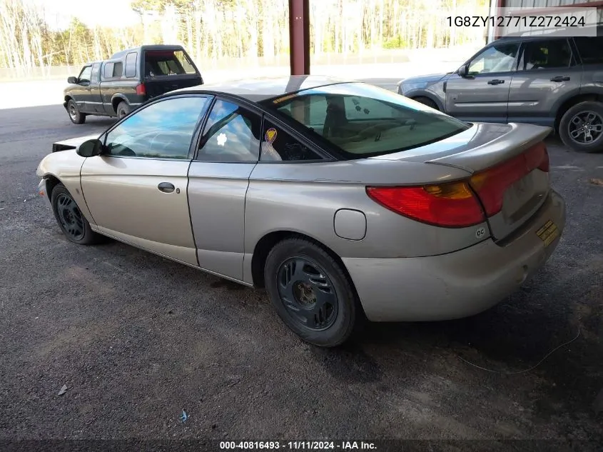 2001 Saturn Sc2 VIN: 1G8ZY12771Z272424 Lot: 40816493