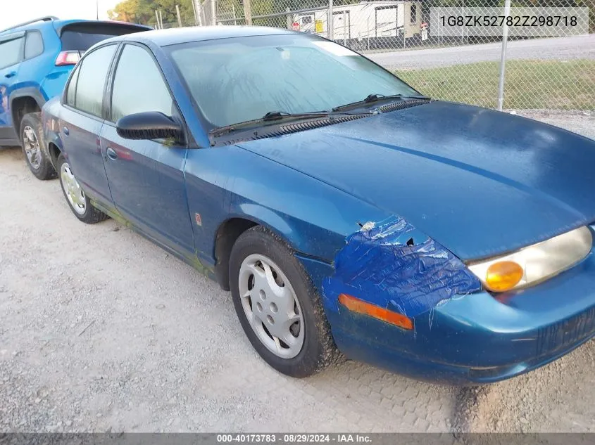 2002 Saturn S-Series Sl2 VIN: 1G8ZK52782Z298718 Lot: 40173783