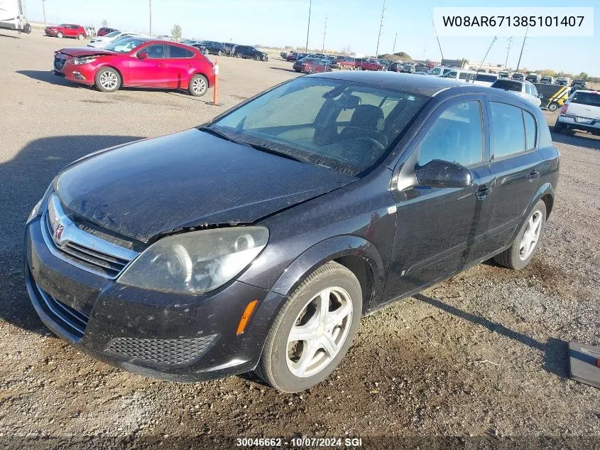 2008 Saturn Astra Xe VIN: W08AR671385101407 Lot: 30046662