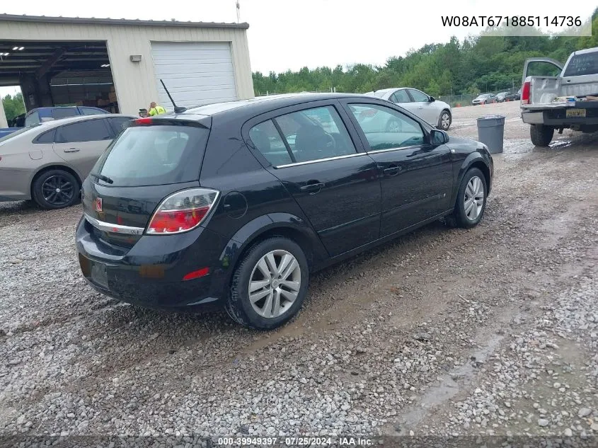 W08AT671885114736 2008 Saturn Astra Xr