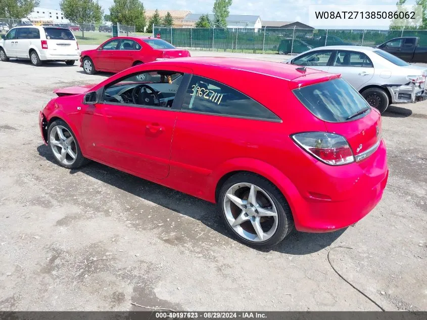 2008 Saturn Astra Xr VIN: W08AT271385086062 Lot: 40197623