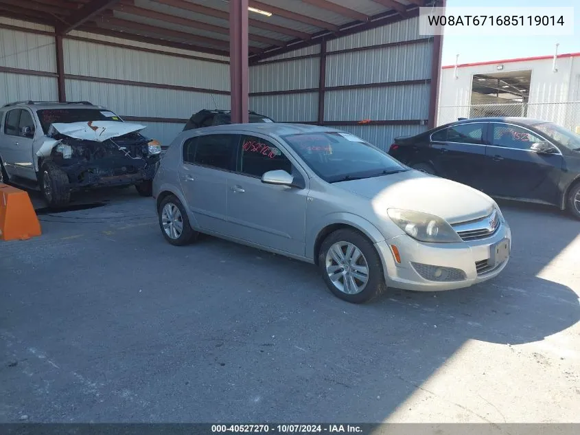 W08AT671685119014 2008 Saturn Astra Xr