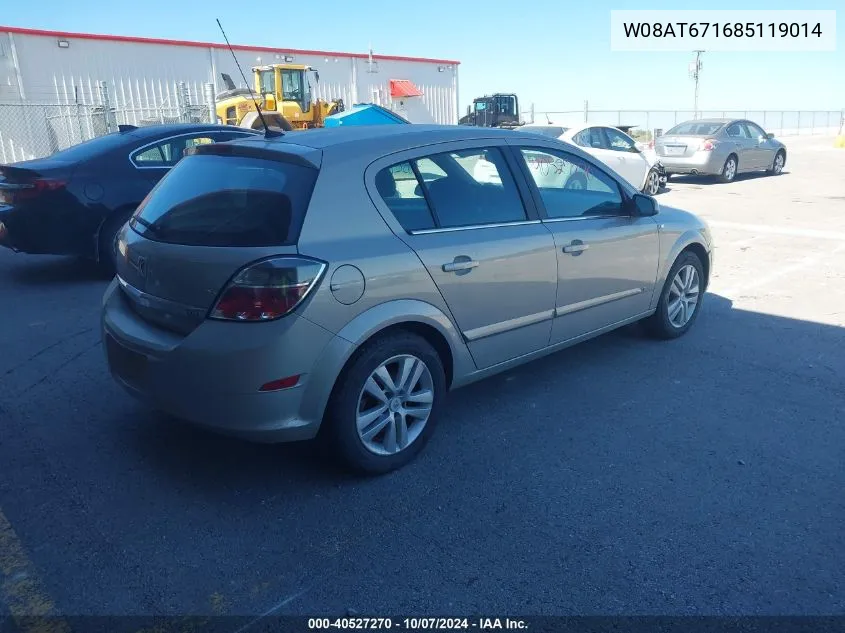 W08AT671685119014 2008 Saturn Astra Xr