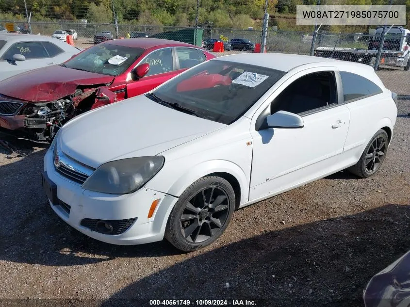 W08AT271985075700 2008 Saturn Astra Xr