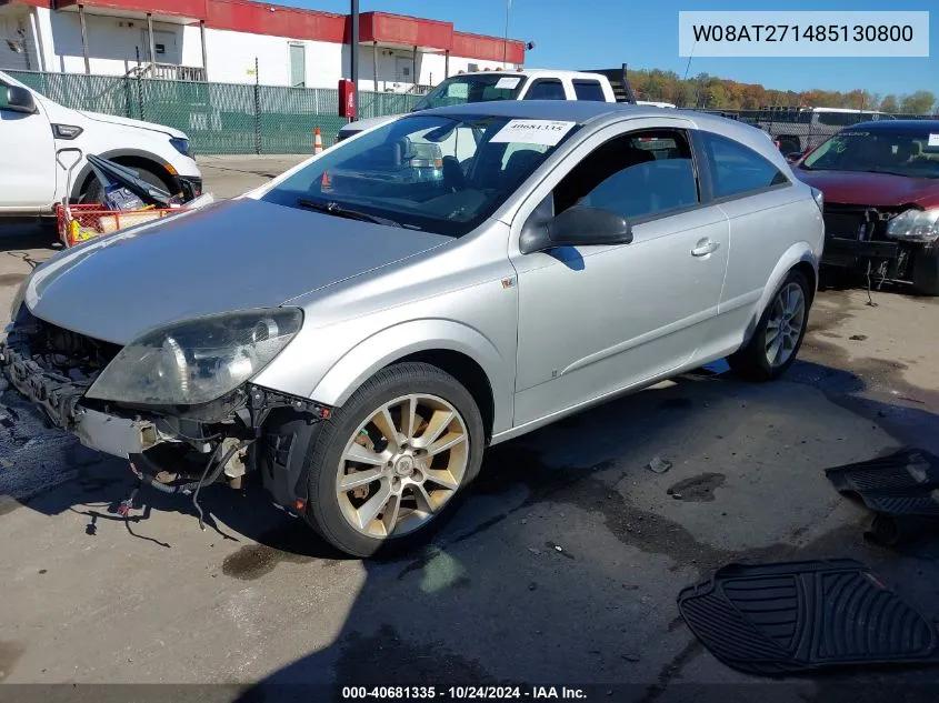 2008 Saturn Astra Xr VIN: W08AT271485130800 Lot: 40681335