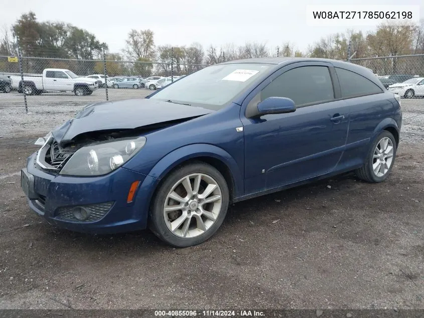 2008 Saturn Astra Xr VIN: W08AT271785062198 Lot: 40855096