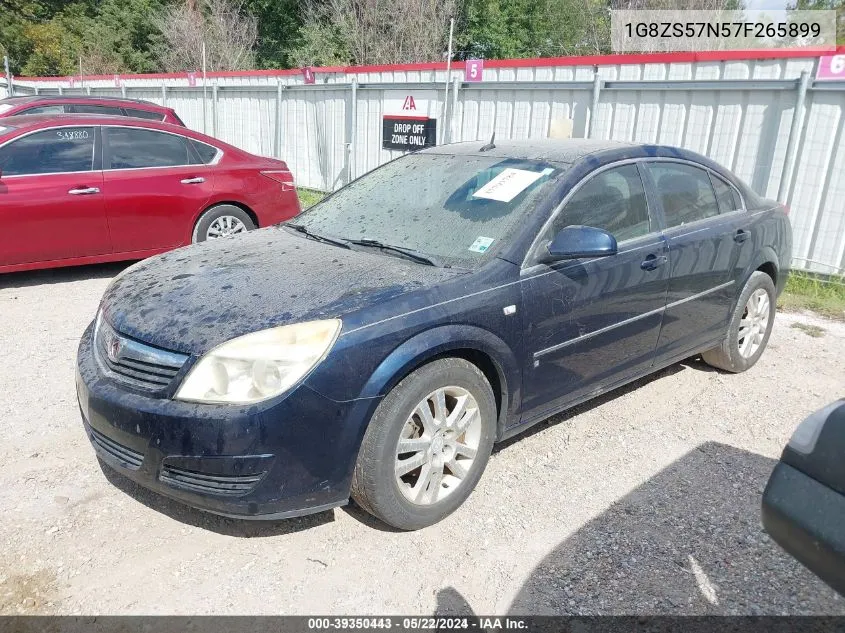 2007 Saturn Aura Xe VIN: 1G8ZS57N57F265899 Lot: 39350443