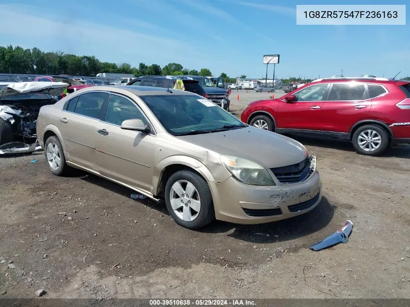 2007 Saturn Aura Green Line Hybrid VIN: 1G8ZR57547F236163 Lot: 39510638