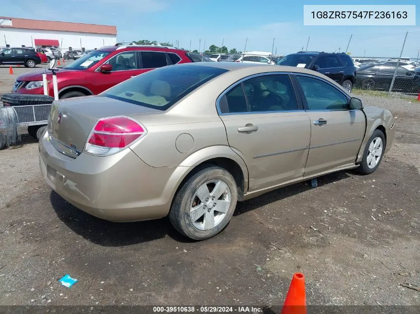 2007 Saturn Aura Green Line Hybrid VIN: 1G8ZR57547F236163 Lot: 39510638