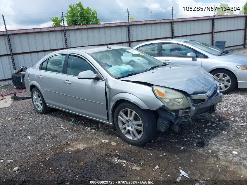 2007 Saturn Aura Xe VIN: 1G8ZS57N67F134304 Lot: 39829723