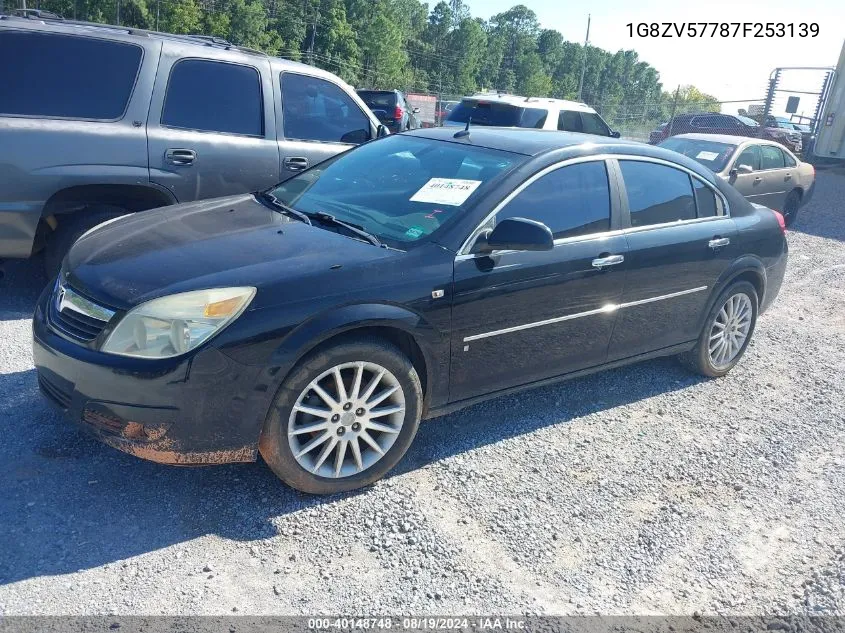 2007 Saturn Aura Xr VIN: 1G8ZV57787F253139 Lot: 40148748