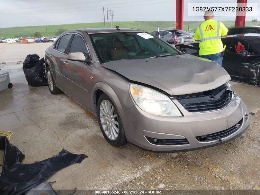 2007 Saturn Aura Xr VIN: 1G8ZV577X7F230333 Lot: 40165248