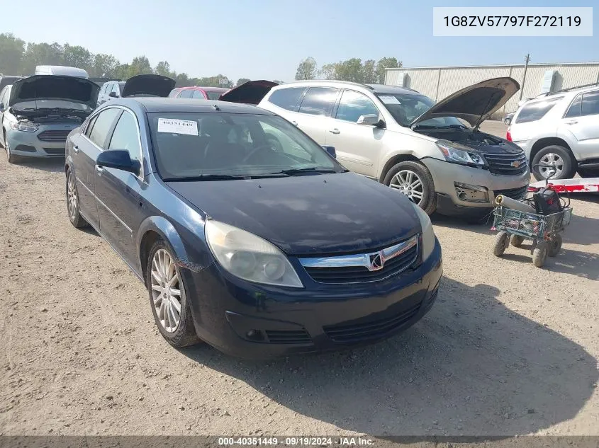 2007 Saturn Aura Xr VIN: 1G8ZV57797F272119 Lot: 40351449