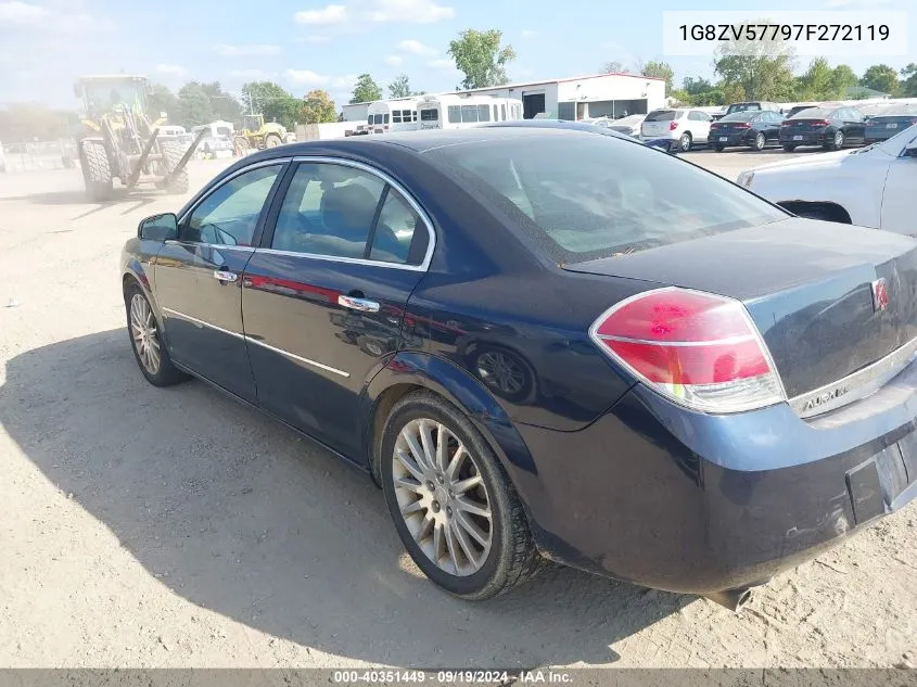 2007 Saturn Aura Xr VIN: 1G8ZV57797F272119 Lot: 40351449