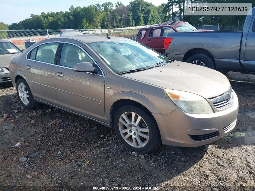 2007 Saturn Aura Xe VIN: 1G8ZS57N77F128639 Lot: 40393719