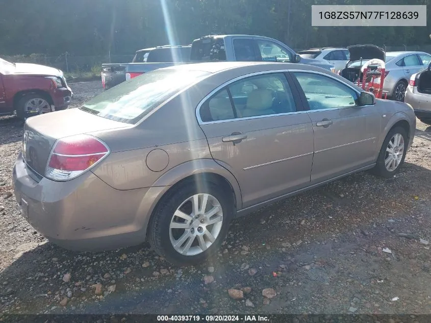 2007 Saturn Aura Xe VIN: 1G8ZS57N77F128639 Lot: 40393719