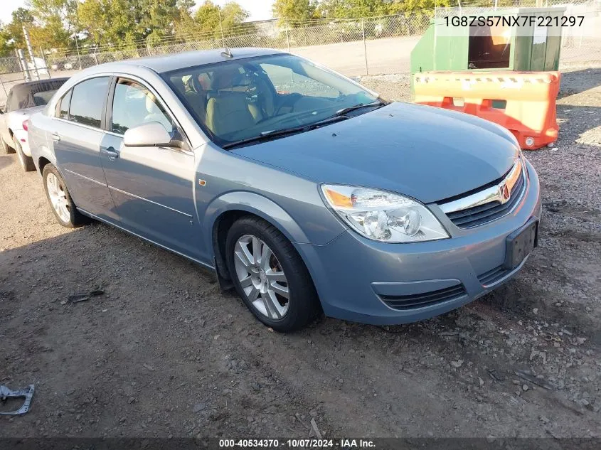 2007 Saturn Aura Xe VIN: 1G8ZS57NX7F221297 Lot: 40534370