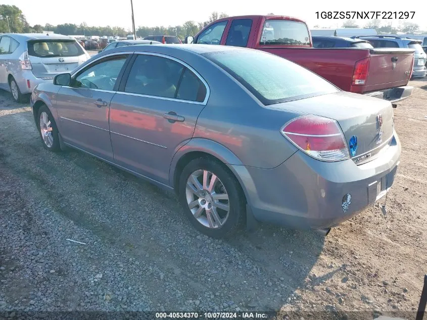 2007 Saturn Aura Xe VIN: 1G8ZS57NX7F221297 Lot: 40534370