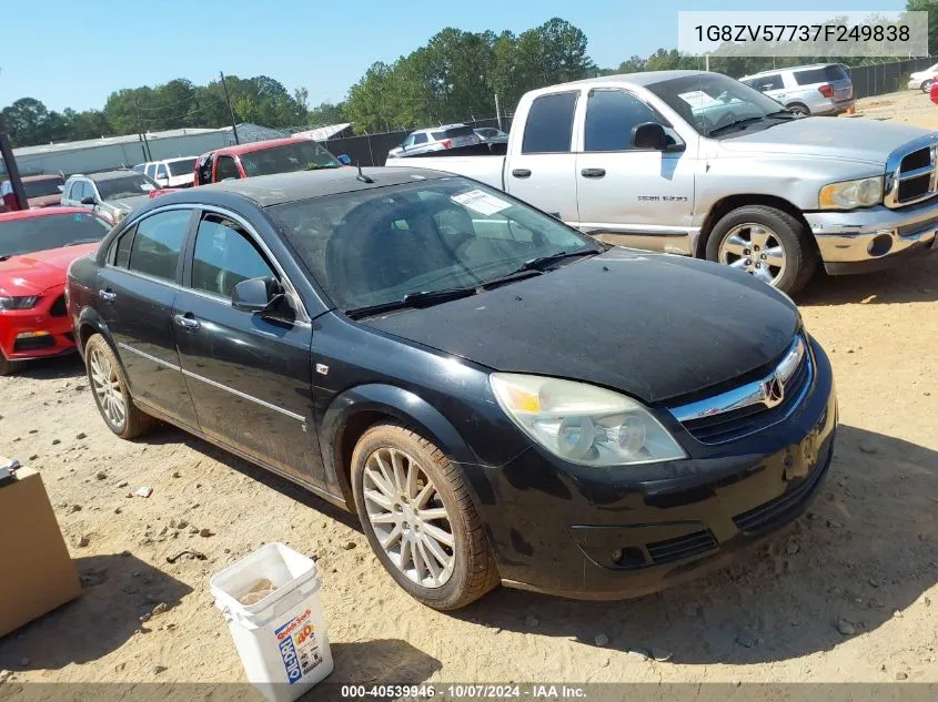 2007 Saturn Aura Xr VIN: 1G8ZV57737F249838 Lot: 40539946