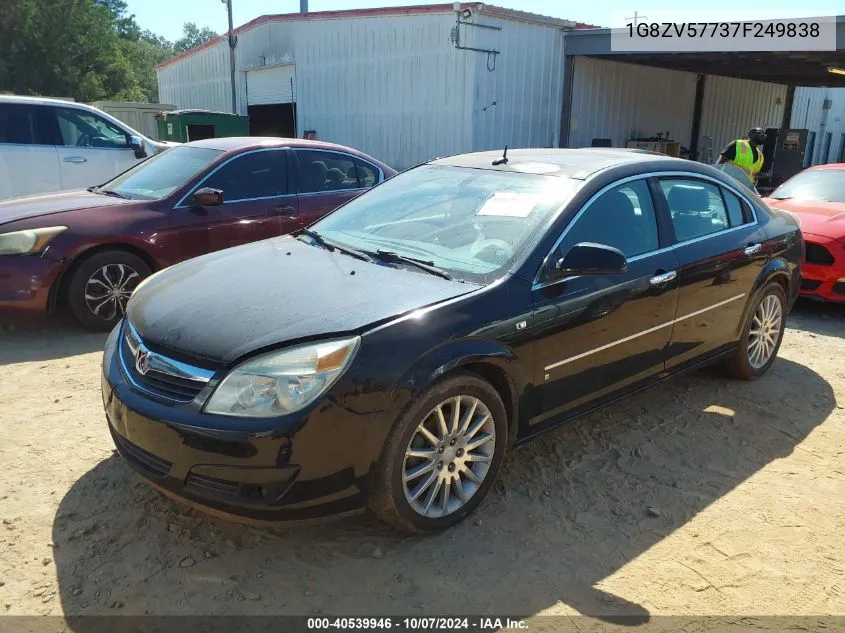 2007 Saturn Aura Xr VIN: 1G8ZV57737F249838 Lot: 40539946