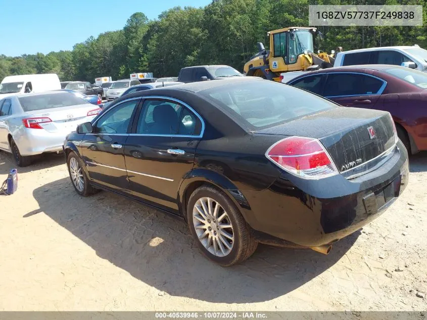 2007 Saturn Aura Xr VIN: 1G8ZV57737F249838 Lot: 40539946