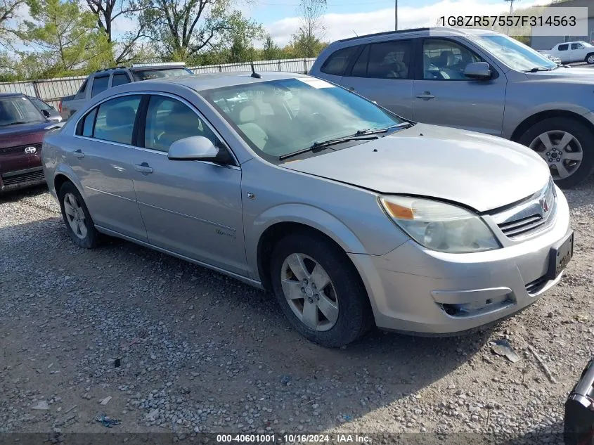 2007 Saturn Aura Green Line Hybrid VIN: 1G8ZR57557F314563 Lot: 40601001