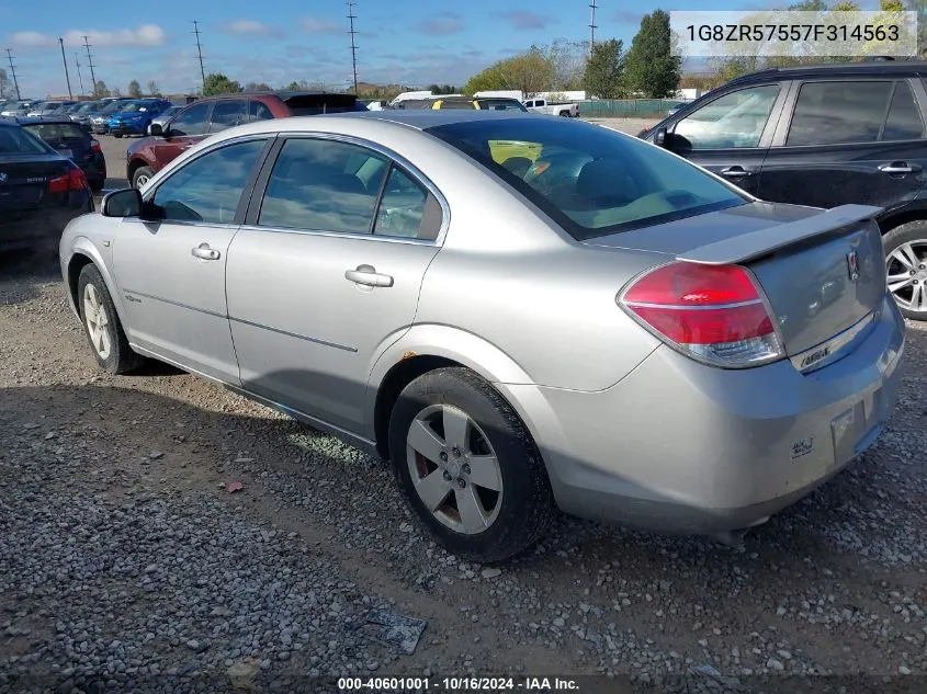 2007 Saturn Aura Green Line Hybrid VIN: 1G8ZR57557F314563 Lot: 40601001