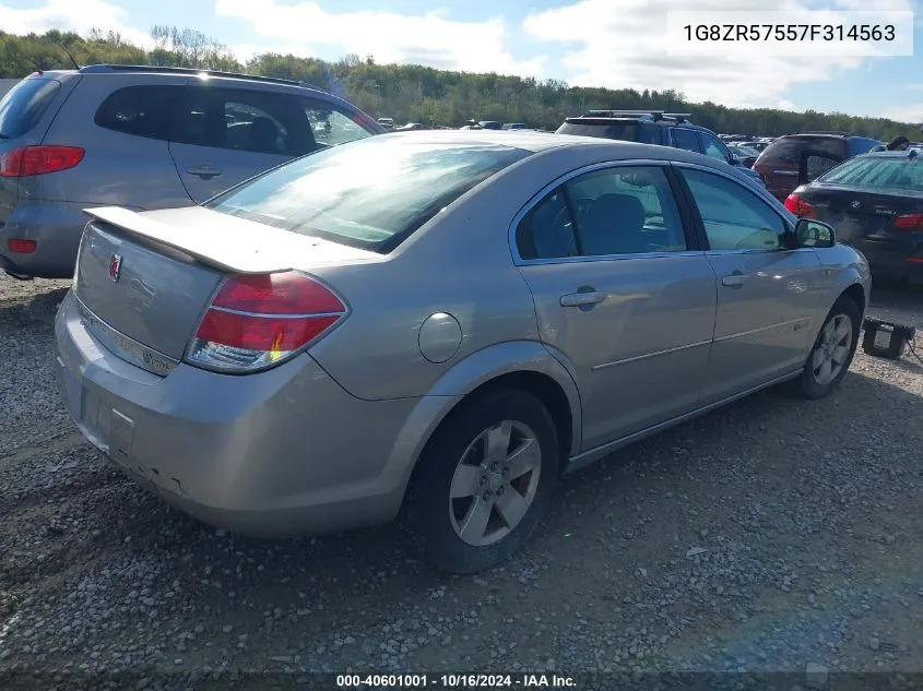 2007 Saturn Aura Green Line Hybrid VIN: 1G8ZR57557F314563 Lot: 40601001