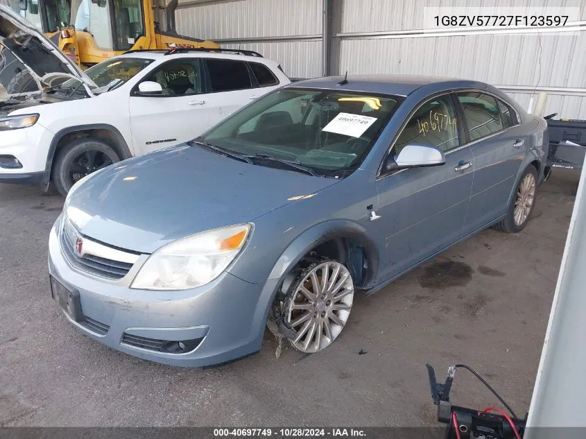 2007 Saturn Aura Xr VIN: 1G8ZV57727F123597 Lot: 40697749