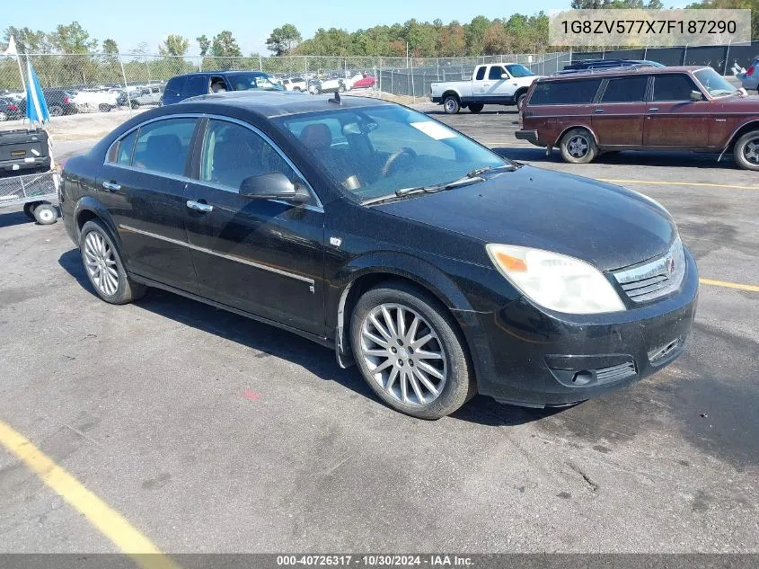 2007 Saturn Aura Xr VIN: 1G8ZV577X7F187290 Lot: 40726317