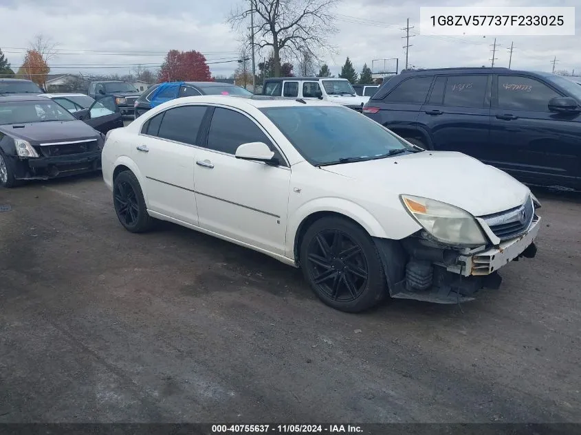 2007 Saturn Aura Xr VIN: 1G8ZV57737F233025 Lot: 40755637