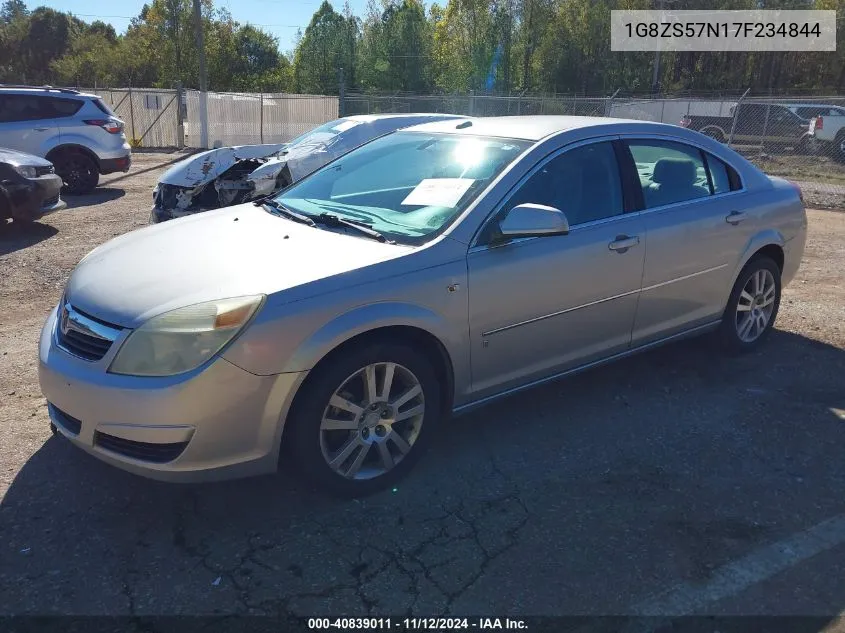 2007 Saturn Aura Xe VIN: 1G8ZS57N17F234844 Lot: 40839011