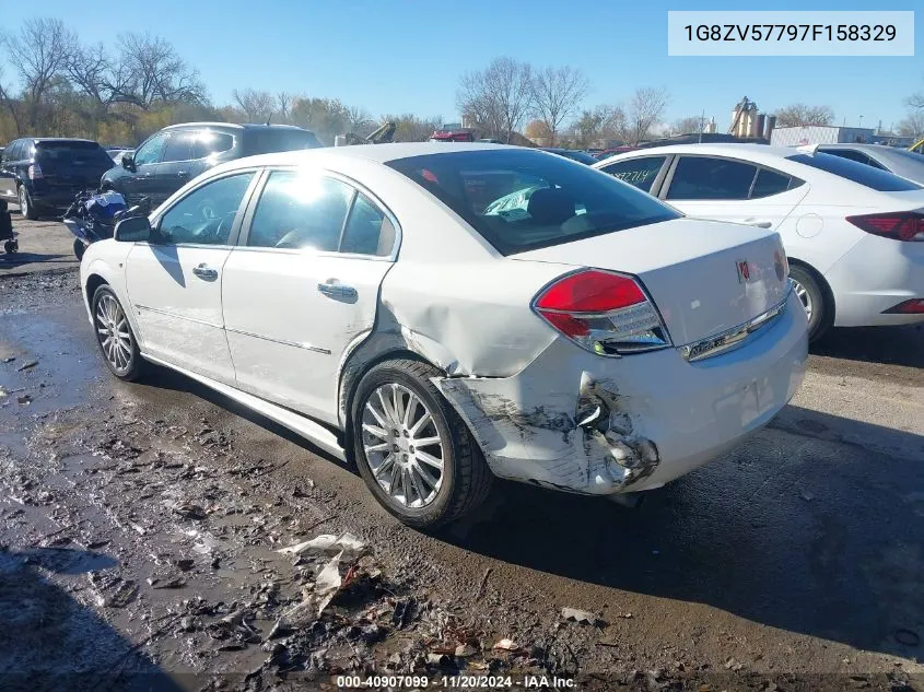 2007 Saturn Aura Xr VIN: 1G8ZV57797F158329 Lot: 40907099