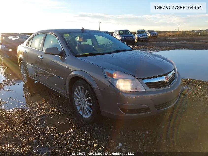 2008 Saturn Aura VIN: 1G8ZV57738F164354 Lot: 12106073