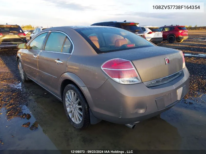 2008 Saturn Aura VIN: 1G8ZV57738F164354 Lot: 12106073