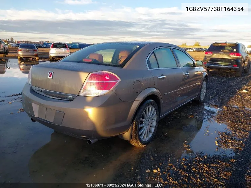 2008 Saturn Aura VIN: 1G8ZV57738F164354 Lot: 12106073