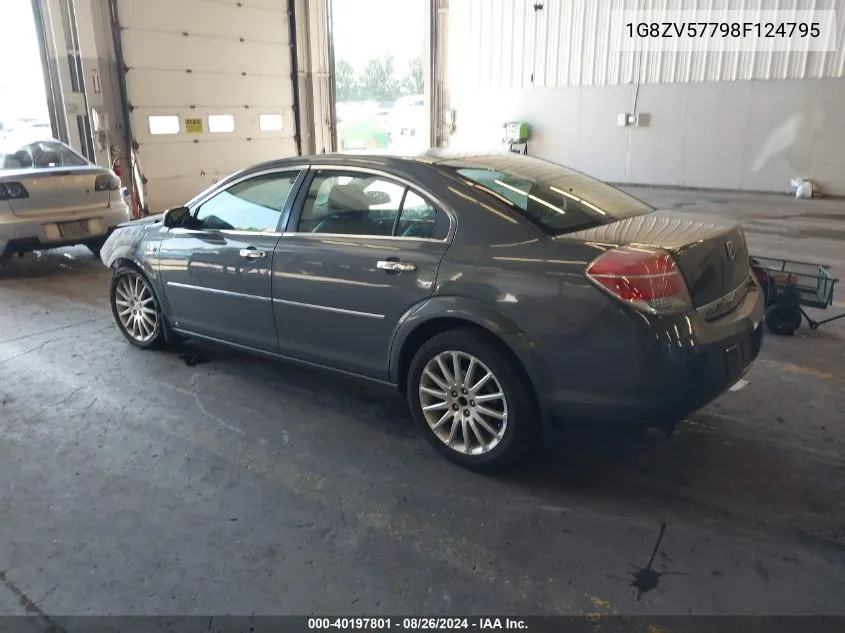 2008 Saturn Aura Xr VIN: 1G8ZV57798F124795 Lot: 40197801