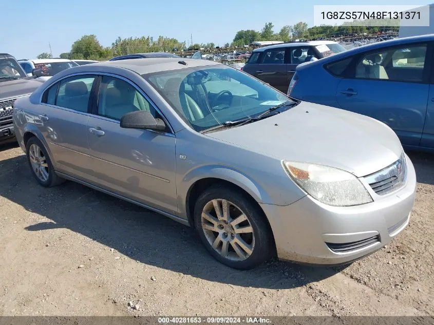 2008 Saturn Aura Xe VIN: 1G8ZS57N48F131371 Lot: 40281653