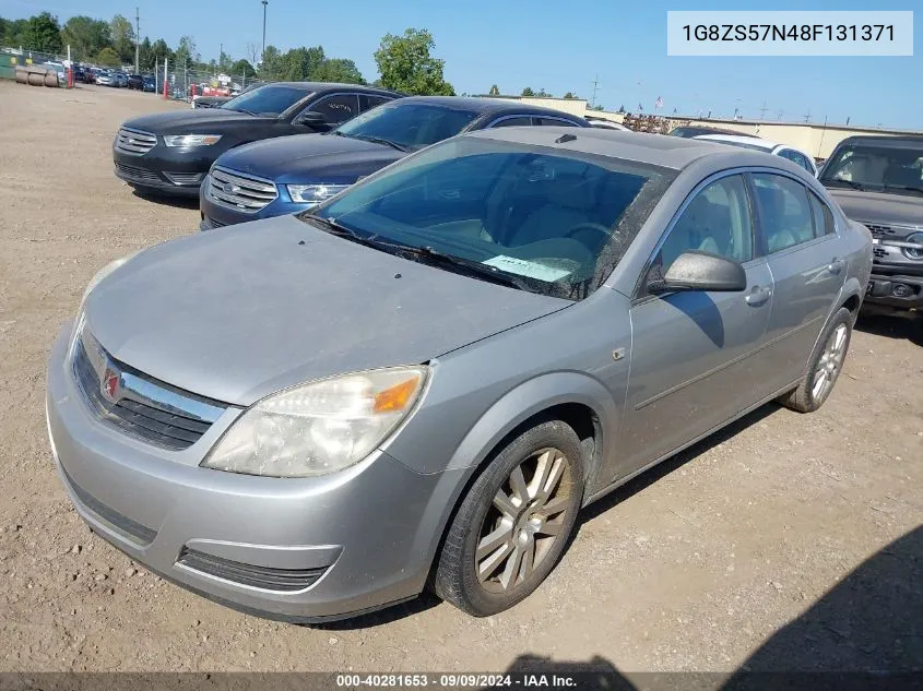 2008 Saturn Aura Xe VIN: 1G8ZS57N48F131371 Lot: 40281653