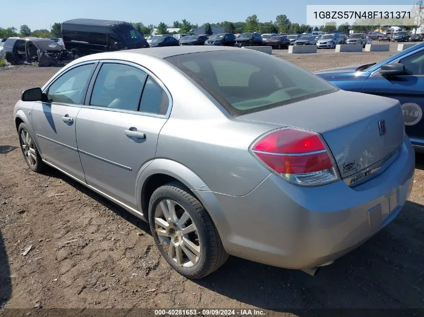 2008 Saturn Aura Xe VIN: 1G8ZS57N48F131371 Lot: 40281653