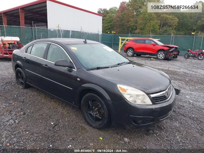 2008 Saturn Aura Xe VIN: 1G8ZS57N58F266634 Lot: 40340075