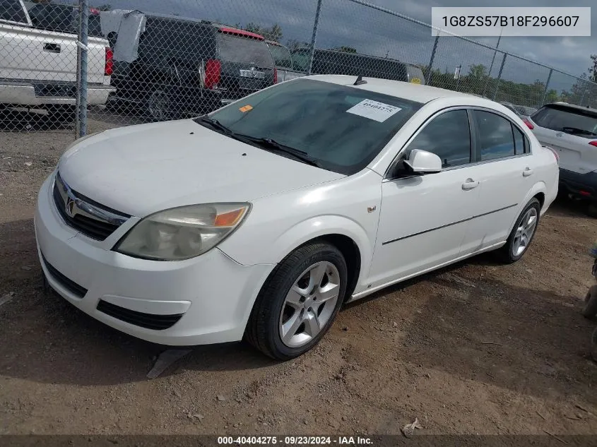 2008 Saturn Aura Xe VIN: 1G8ZS57B18F296607 Lot: 40404275