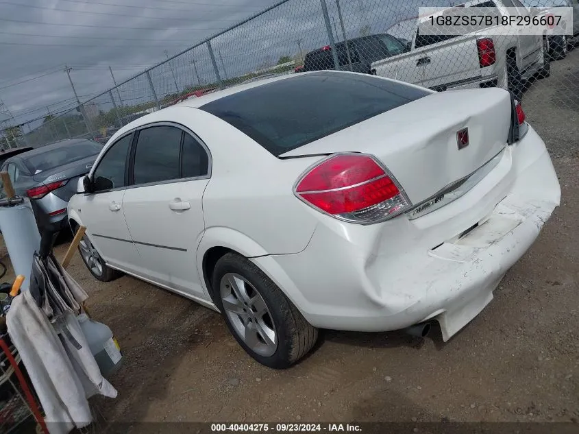 2008 Saturn Aura Xe VIN: 1G8ZS57B18F296607 Lot: 40404275