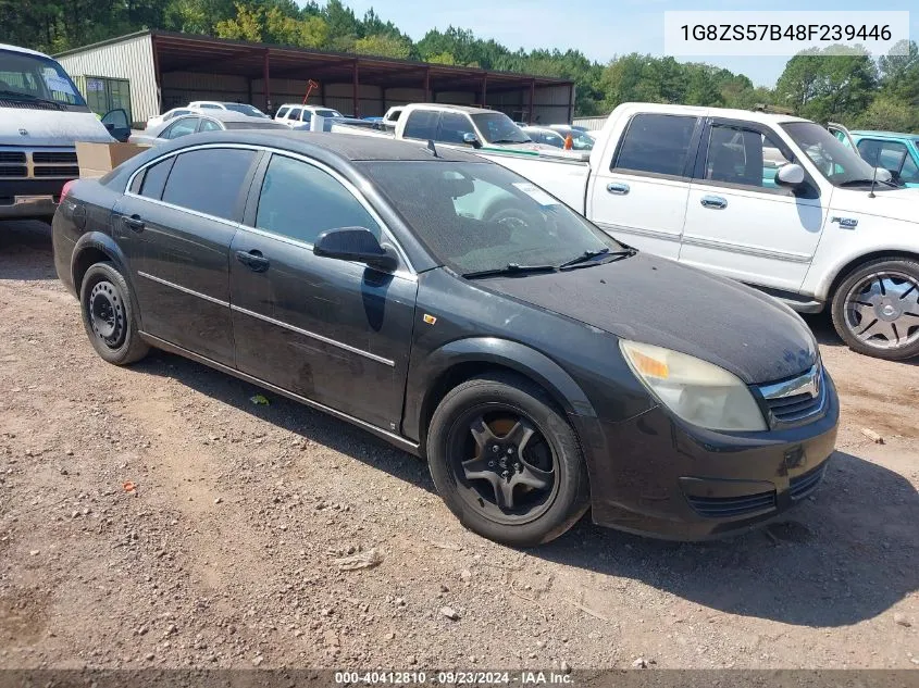 2008 Saturn Aura Xe VIN: 1G8ZS57B48F239446 Lot: 40412810