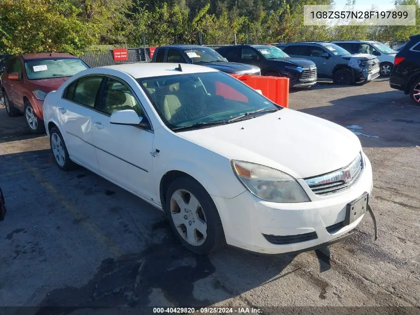 2008 Saturn Aura Xe VIN: 1G8ZS57N28F197899 Lot: 40429820