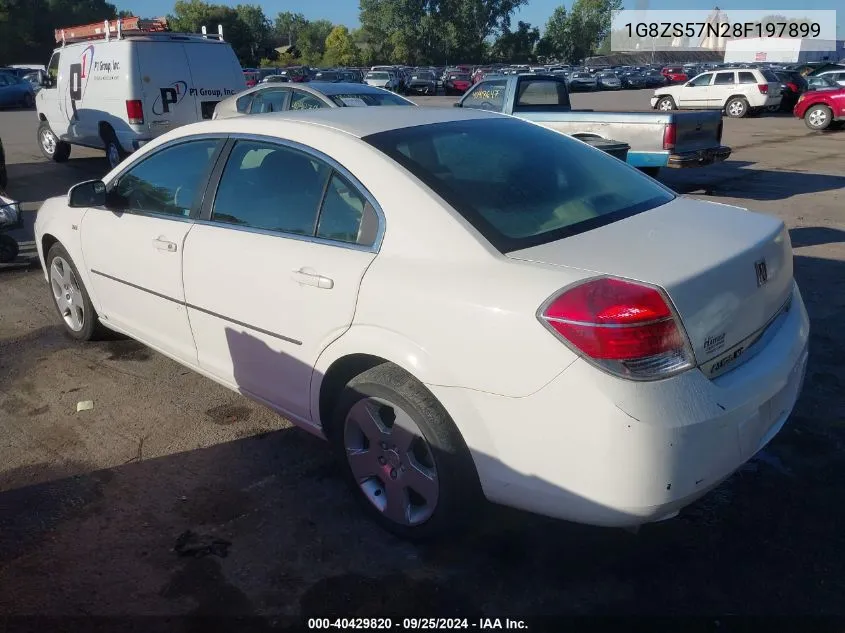 2008 Saturn Aura Xe VIN: 1G8ZS57N28F197899 Lot: 40429820